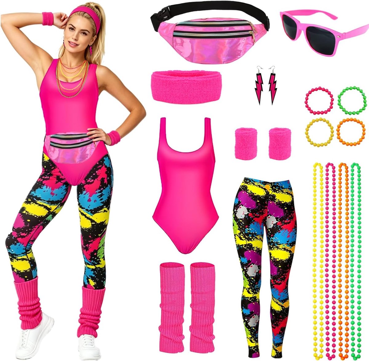 80-outfit voor dames
