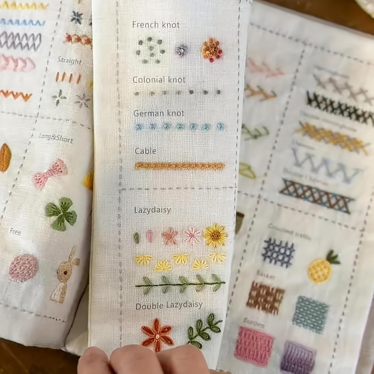 DIY Borduurstekenboek - Sewbook - 87 Delig Set - Borduurpakket - Stekenboek - Borduurpatronen - Borduurwerk - Inclusief Complete Gereedschapsset en Instructie - Voor Beginners en Ervaren Knutselaars — cadeau in Hobby - foto 3