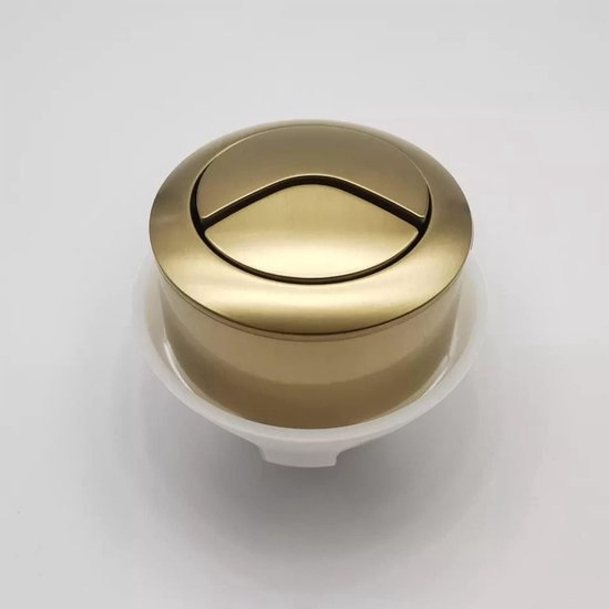Toiletspoelknop Vervanging voor Verborgen Cisterne - Geborsteld Goud