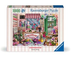 Ravensburger - Puzzel voor volwassenen - Puzzel van 1000 stukjes - De bloemenwinkel - 14 jaar en ouder - Puzzel van premium kwaliteit - 12001727