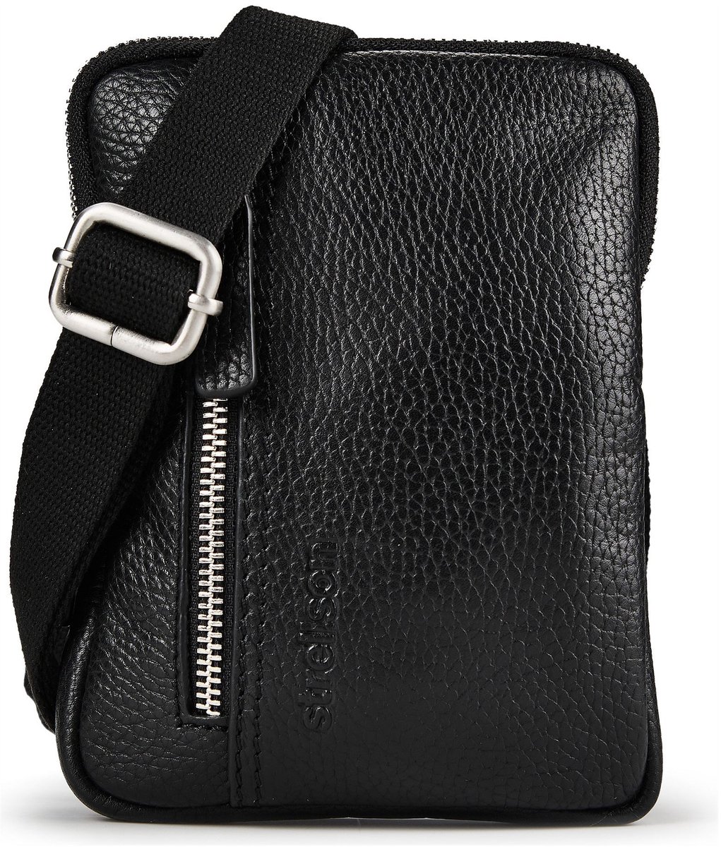 Strellson Kennington Mini tas Schoudertas Leder 13 cm - Dames - black