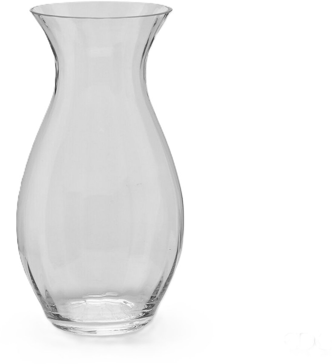EDG - Vaas- Glas - transparant - D20 x H38 cm - Opening 9 cm
