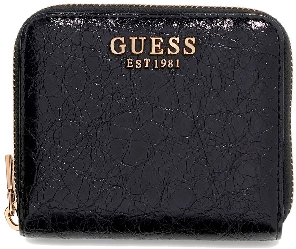 GUESS portemonnee Antonia SLG Zip Around Wallet Black zwart