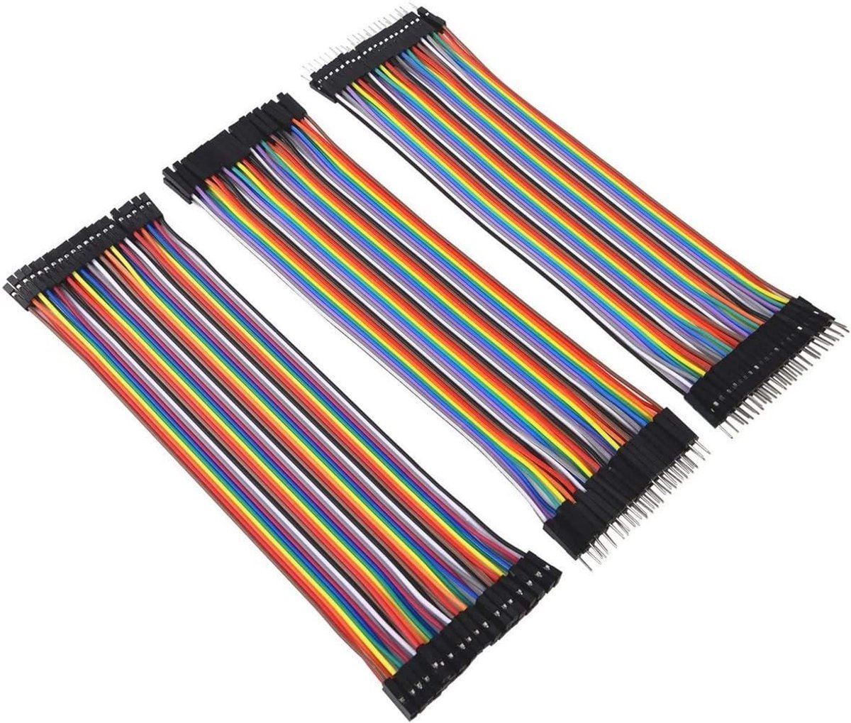 360 Stuks 10cm Dupont Kabels - Male naar Female Verbinding, Perfect voor Elektronica Projecten en Breadboards