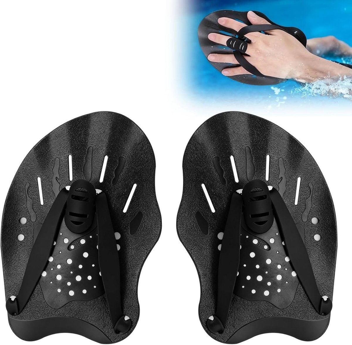 Handpaddles voor Zwemmen - Verbeter je Techniek en Kracht met Zwempaddles voor Zwemmers