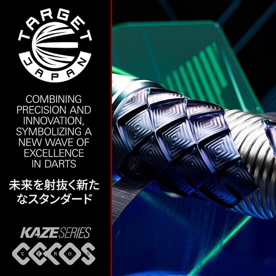 Soft tip darts - Blauw en groen - 46 mm - 90% wolfraam dartset met geïntegreerde K-Flex flights en shafts - Voor recreatief en professioneel gebruik — afbeelding 5