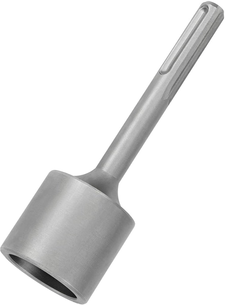 Multifunctionele T-Post Driver met 5 Gaten en Hammer Head voor SDS Max, 65mm Ram Hammer Barrel