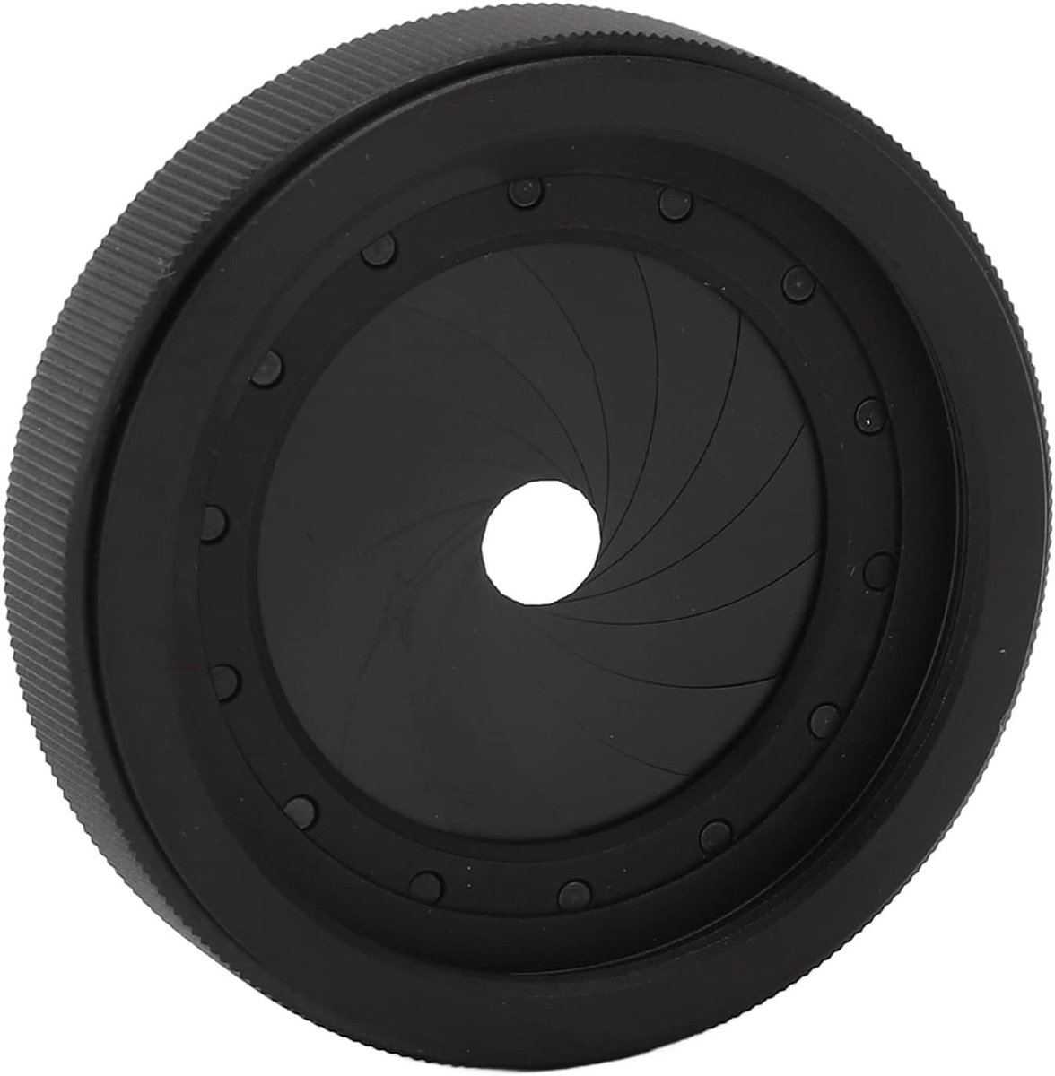Verstelbare iris diafragma adapterring voor camera lenzen, geschikt voor M30 tot M37, 1.5-26mm microscoop iris en optische lens met verstelbare opening