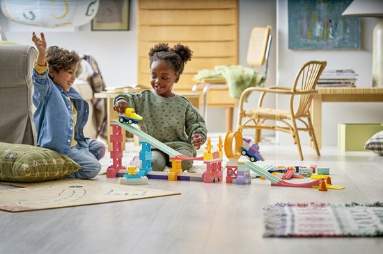 LEGO® DUPLO® Stad 3-in-1 Creatieve Hellingen met Voertuigen - Leerzaam Speelgoed voor Kinderen Vanaf 3 Jaar - Cadeautip voor Peuters - 10478 van Merkloos — afbeelding 2