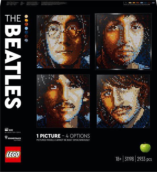 LEGO Art The Beatles + handtekeningtegel