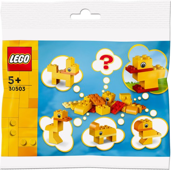 LEGO Iconic Animal Free BuildsMake It Yours, Bouwpakket, 5 jaar, Kunststof, 16 stuk(s), 20 g
