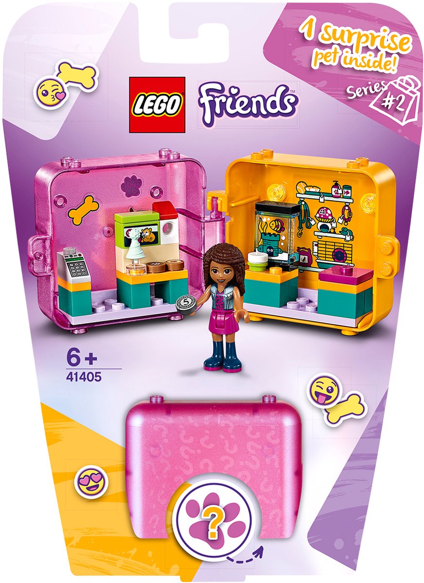 LEGO Friends Andrea’s winkelspeelkubus 41405