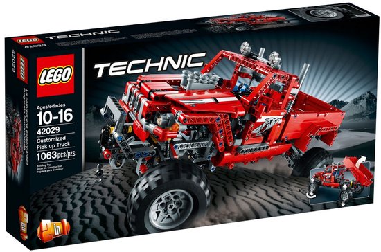 LEGO Technic Customized Pick up Truck, Bouwpakket, 10 jaar, 1063 stuk(s)