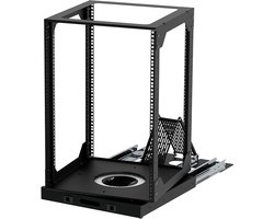 Penn Elcom R8010 19 inch slide & rotate rack system, 500 mm