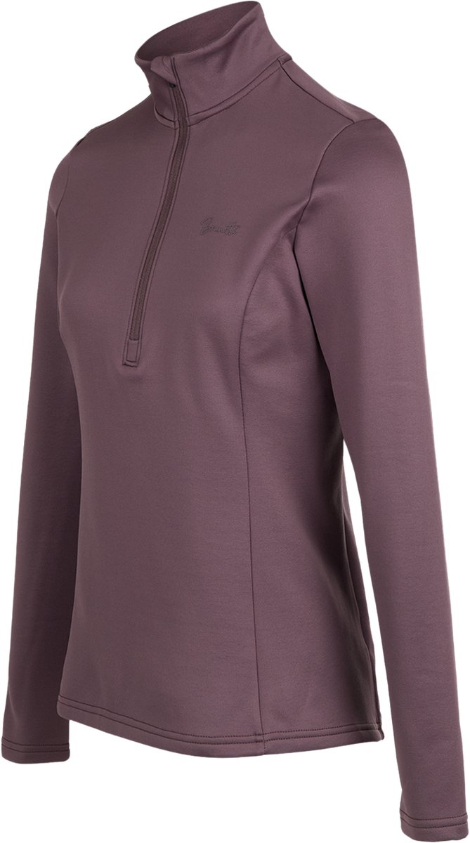 Brunotti Heronne Snow Fleece Dames – Fleece Vest Wintersport Kleding Tricot Fleece Raisin
