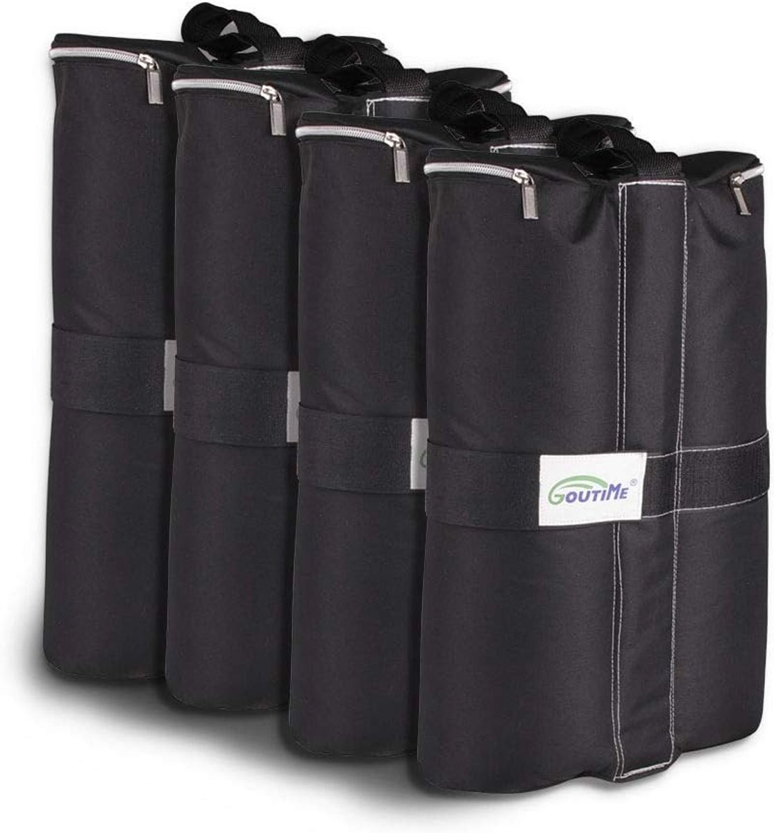 Set van 4 Zandzakken voor Buiten, Zware Gewichten voor Tent en Gazebo, Ideaal voor Zonneschermen en Windbestendigheid