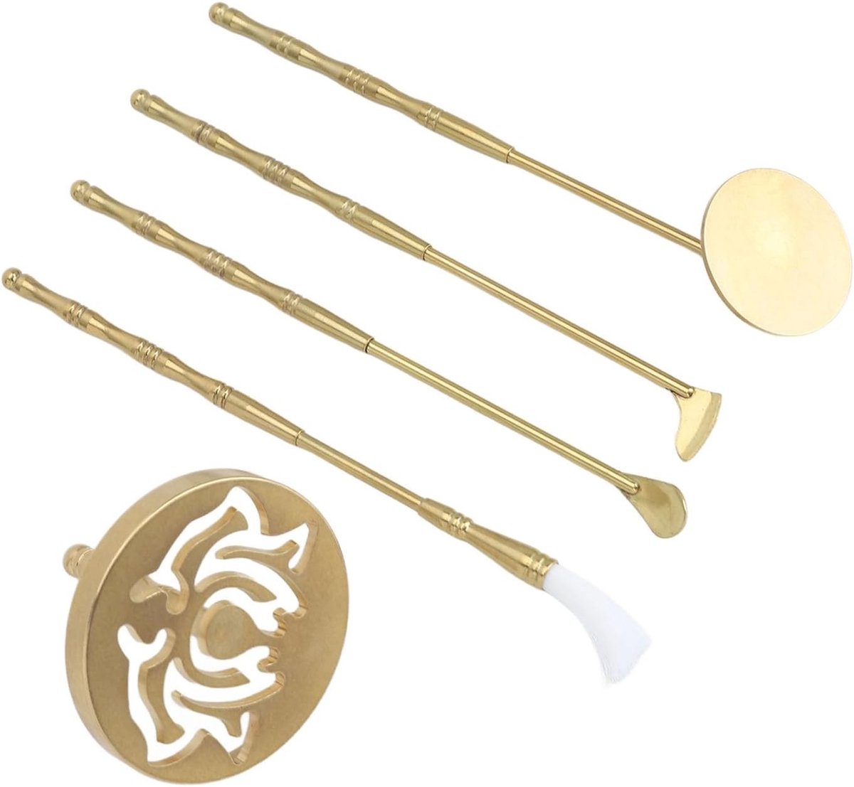 Complete Set voor het Maken van Wierook met Messing Mold en DIY Gereedschap voor Thuisgeur en Aromatherapie