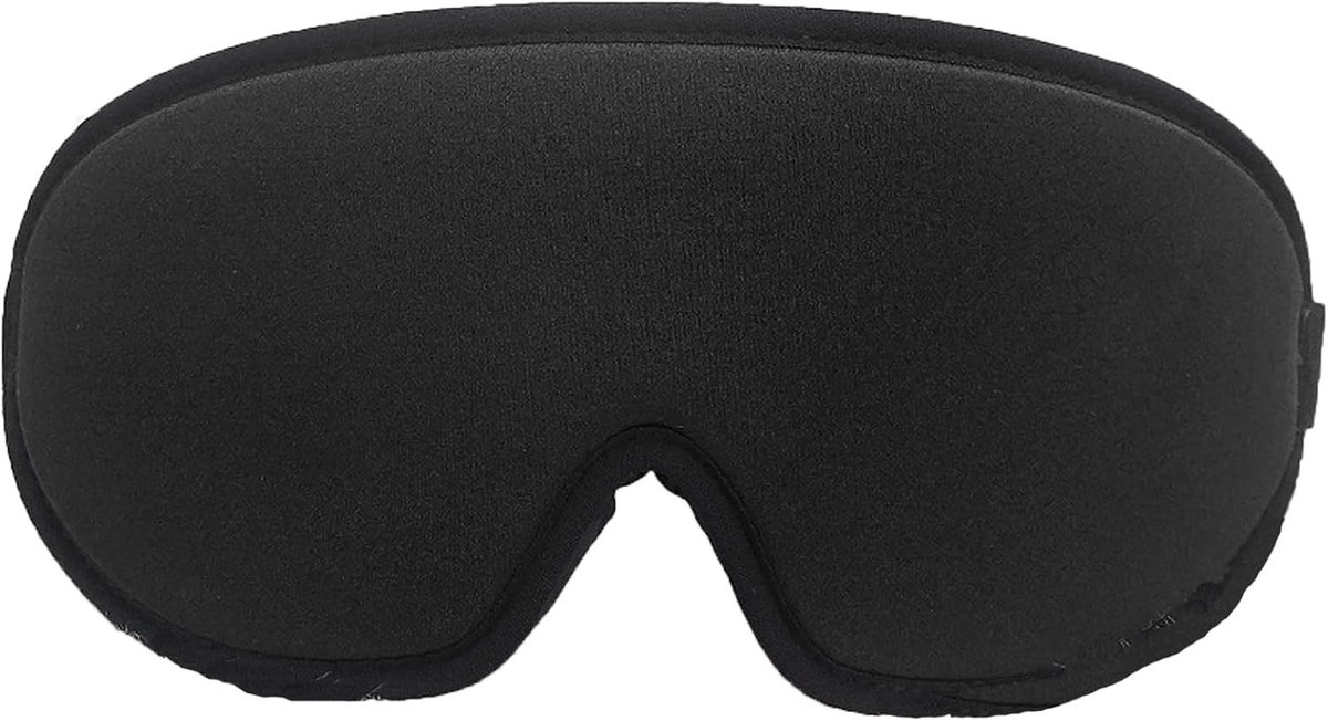 Ademend 3D Oogmasker voor Slaap, Ideaal voor Mannen en Vrouwen, Geniet van een Verkwikkende Nachtrust Elke Nacht