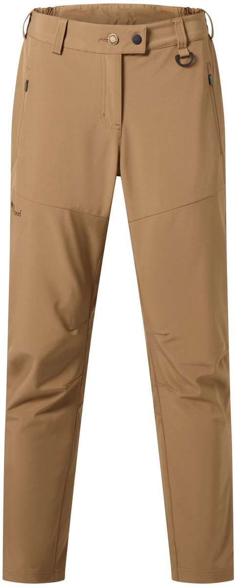 Pinewood Wilda Stretch Shell TRS W – Wintersport Gevoerde broeken Lange broeken 277_d.sandstone