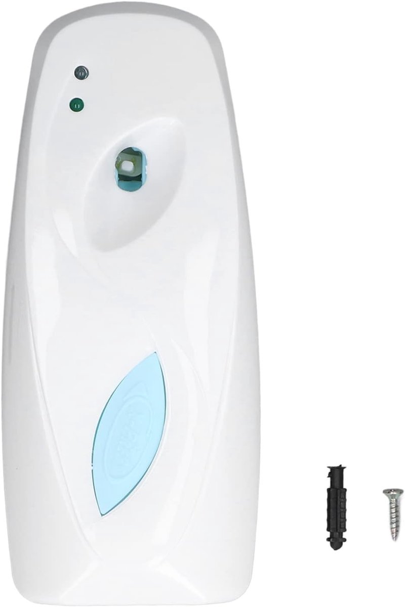 Automatische Wanddispenser met Lichtsensor, 3 Instelbare Modi, Geschikt voor 300ml Aerosol voor Thuis, Badkamer en Kantoor