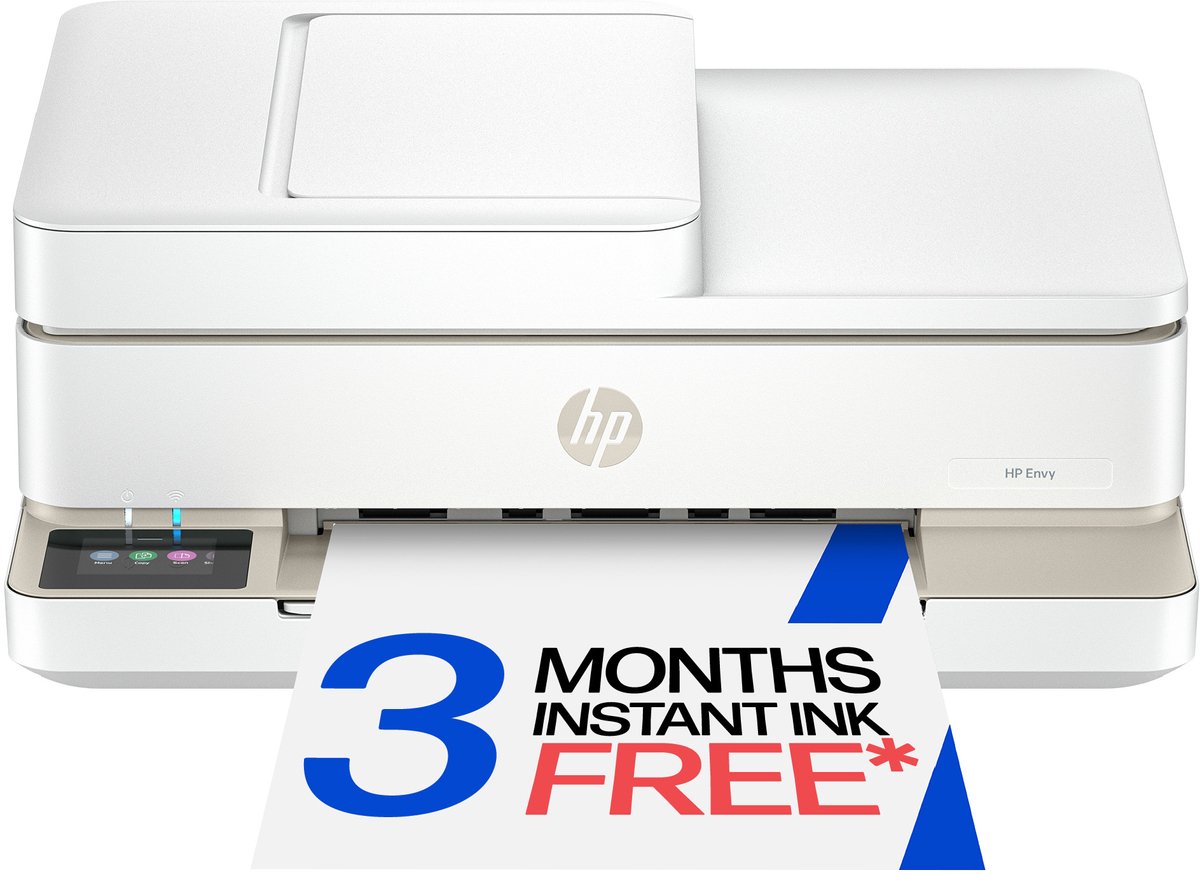 Image of HP ENVY 6532e Draadloos All-in-One Kleur Printer, Instant Ink; Foto's printen