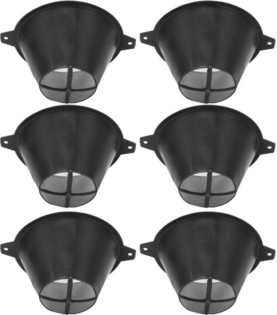 Dailygoods- Verffilter 100 Mm - 6 Stuks - Herbruikbaar - Fijn Nylon Gaas