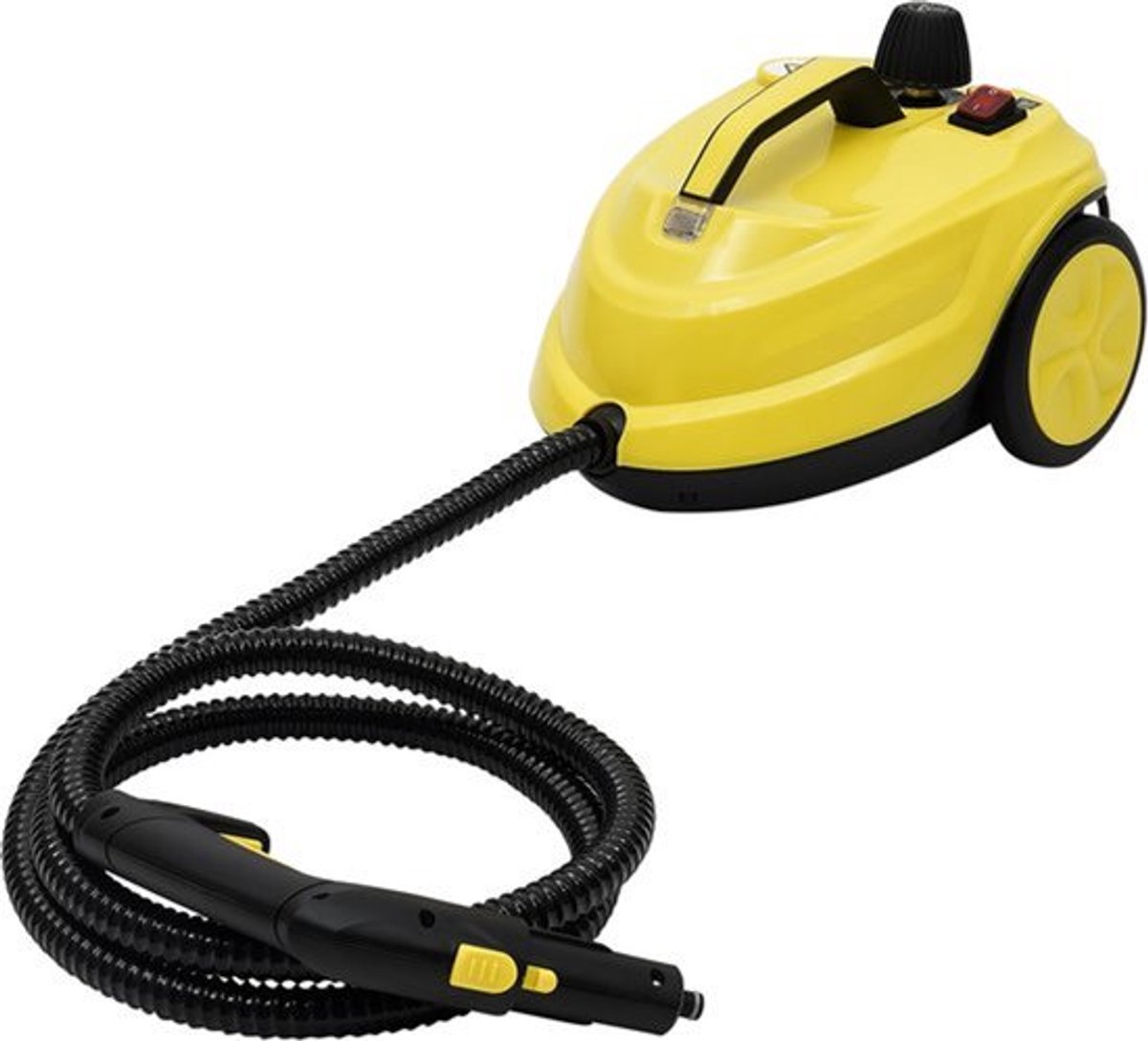 Hogedrukstoomreiniger Draagbaar - 2000 W Vermogen - 1,8 L Inhoud - RVS En PP Materiaal - Voor Diepe Reiniging En Desinfectie