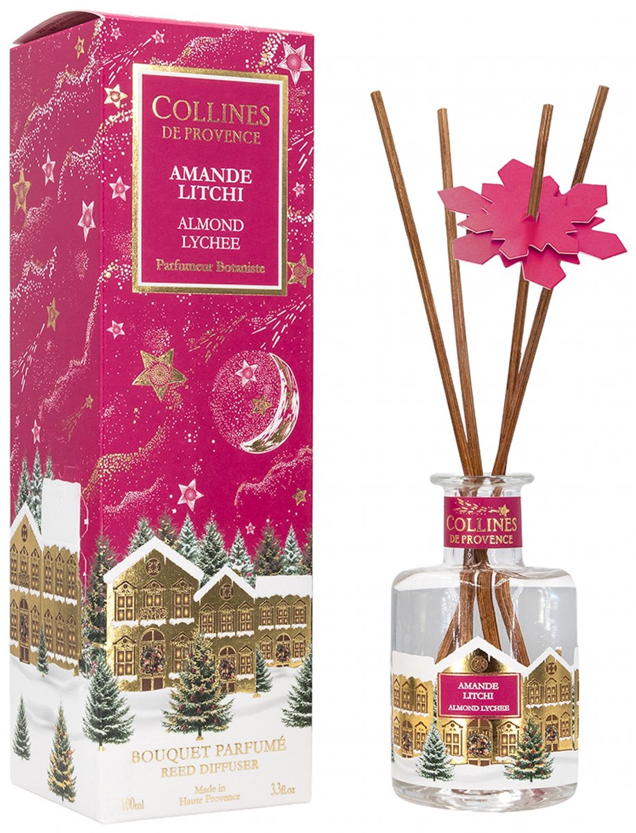 Collines de Provence Amandel Lychee Geurboeket 100 ml