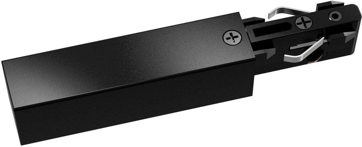 Micro Line voeding in zwart aluminium voor armaturen uit de Micro Line-serie, dimbaar, IP20, 220-240V wisselstroom