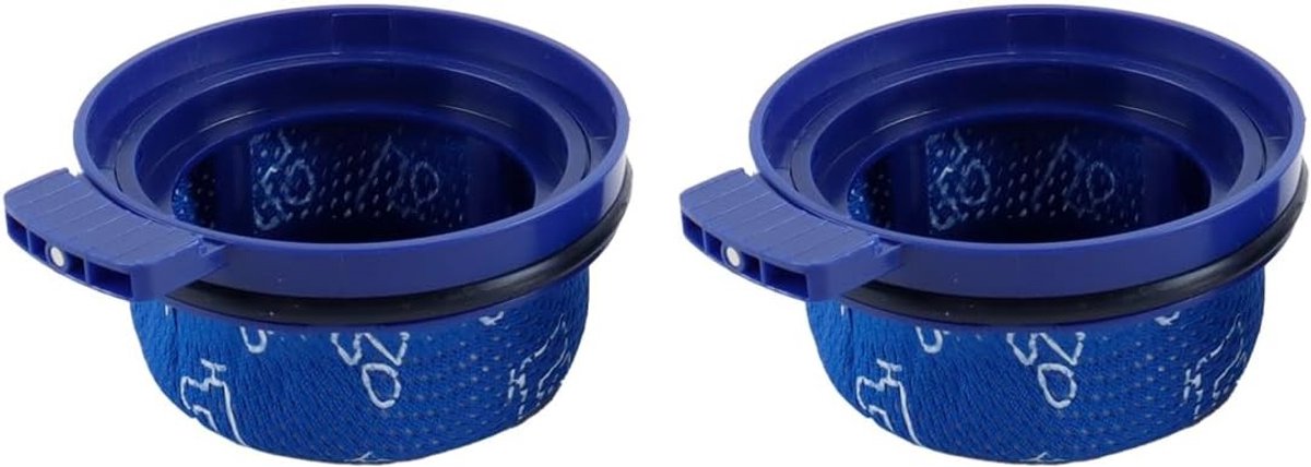 Vervangfilters voor Draadloze Steelstofzuiger - Wasbare Accessoire - 2 Stuks, Efficiënte Reiniging en Langdurig Gebruik