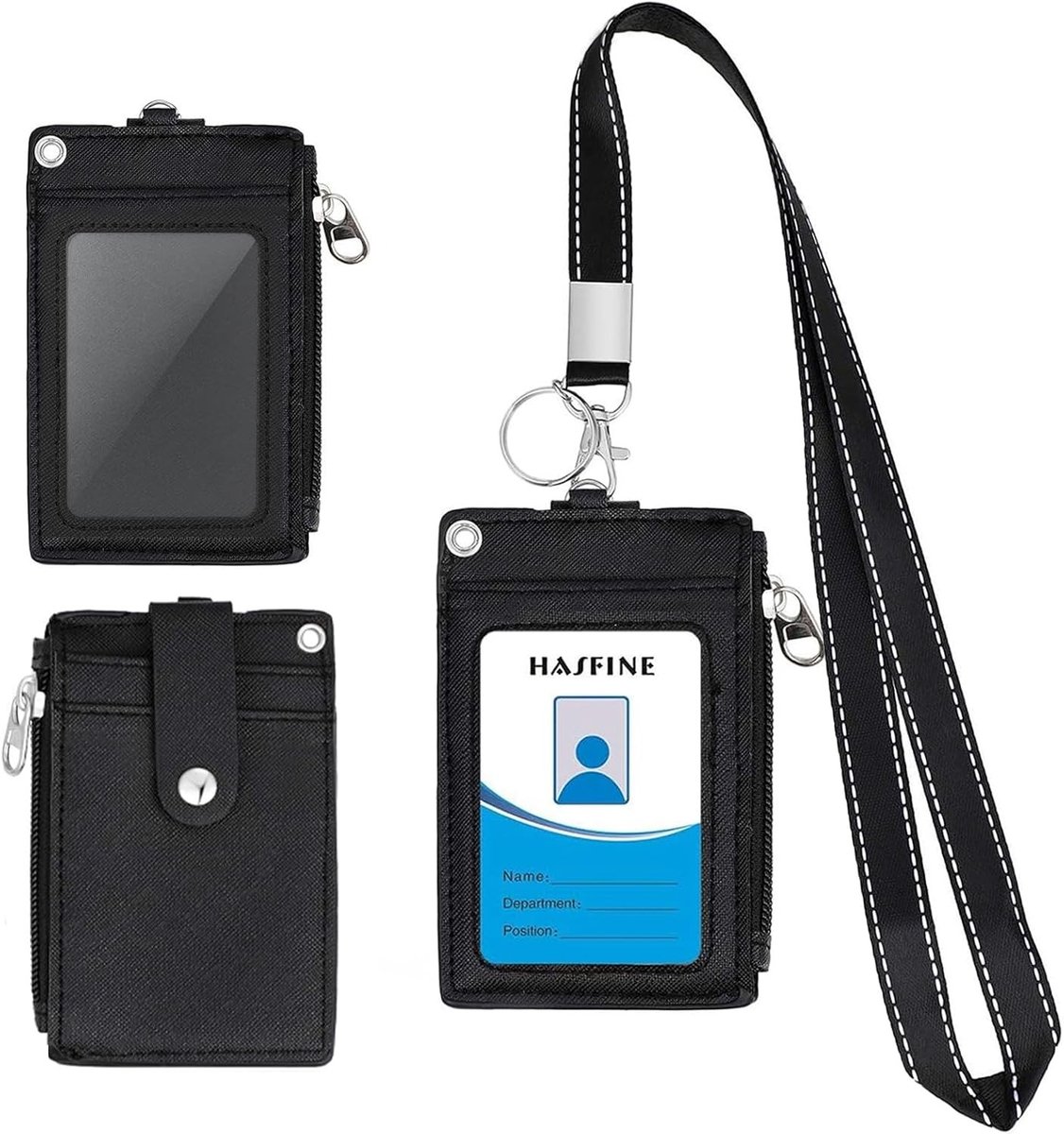 Anti-Diefstal RFID Tas voor Reis, Handtas voor Mannen en Vrouwen, Compacte Portemonnee en Creditcardhouder