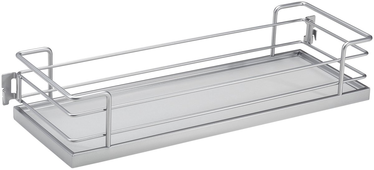 Dispensa Tandem Side inhanglegbord ARENA classic zilvergrijs