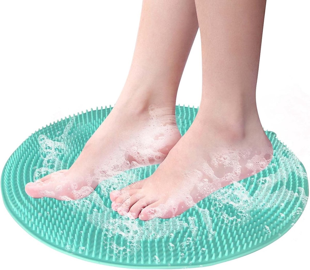 Non-slip Silicone Massage Pad voor Voetverzorging en Ontspanning - Douche Scrubber Mat, Peeling en Reiniging voor Voeten en Rug