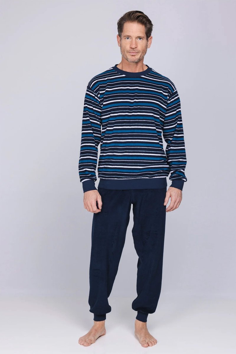 Robson - Stripes - Pyjama - Badstof - Maat 54