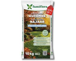 Famiflora gazonvoeding voor het najaar - 10kg voor 250m² - gazonmeststof - najaarsmeststof