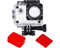 Waterdichte behuizing - compatibel met Akaso EK7000/SJCAM SJ4000 - duikbeschermhoes met zwemmer - ServiceTopper