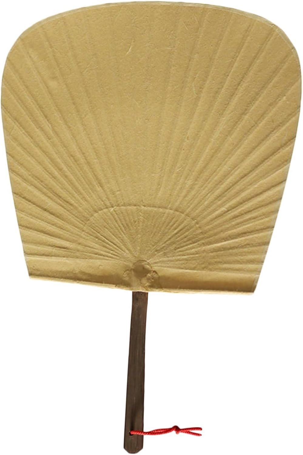 Handgemaakte Japanse Traditionele Bamboe Waaiervormige Papieren Waaier Lichte Retro Decoratieve Fan Creatief Ontwerp voor Persoonlijke Cadeaugebruik