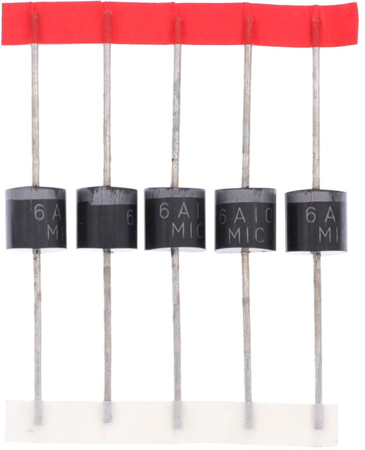 20 STKS 6A10 Gelijkrichter Diode 6A 1000V R-6 Axiale 6 Amp 1000 Volt