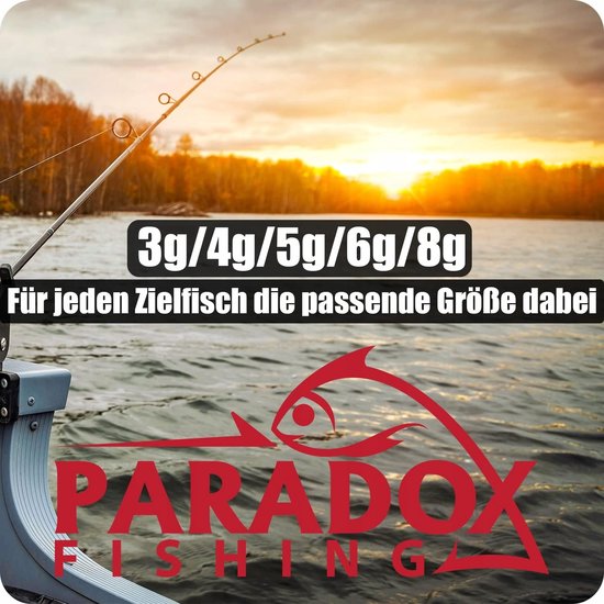 Set Hengelsport Dobbers 3g/4g/5g/6g/8g - Robuust & Zichtbaar — afbeelding 2
