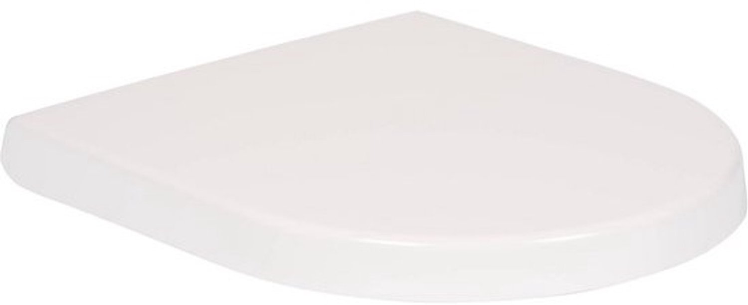 Toiletbril met softclose-wikkel - universeel wit