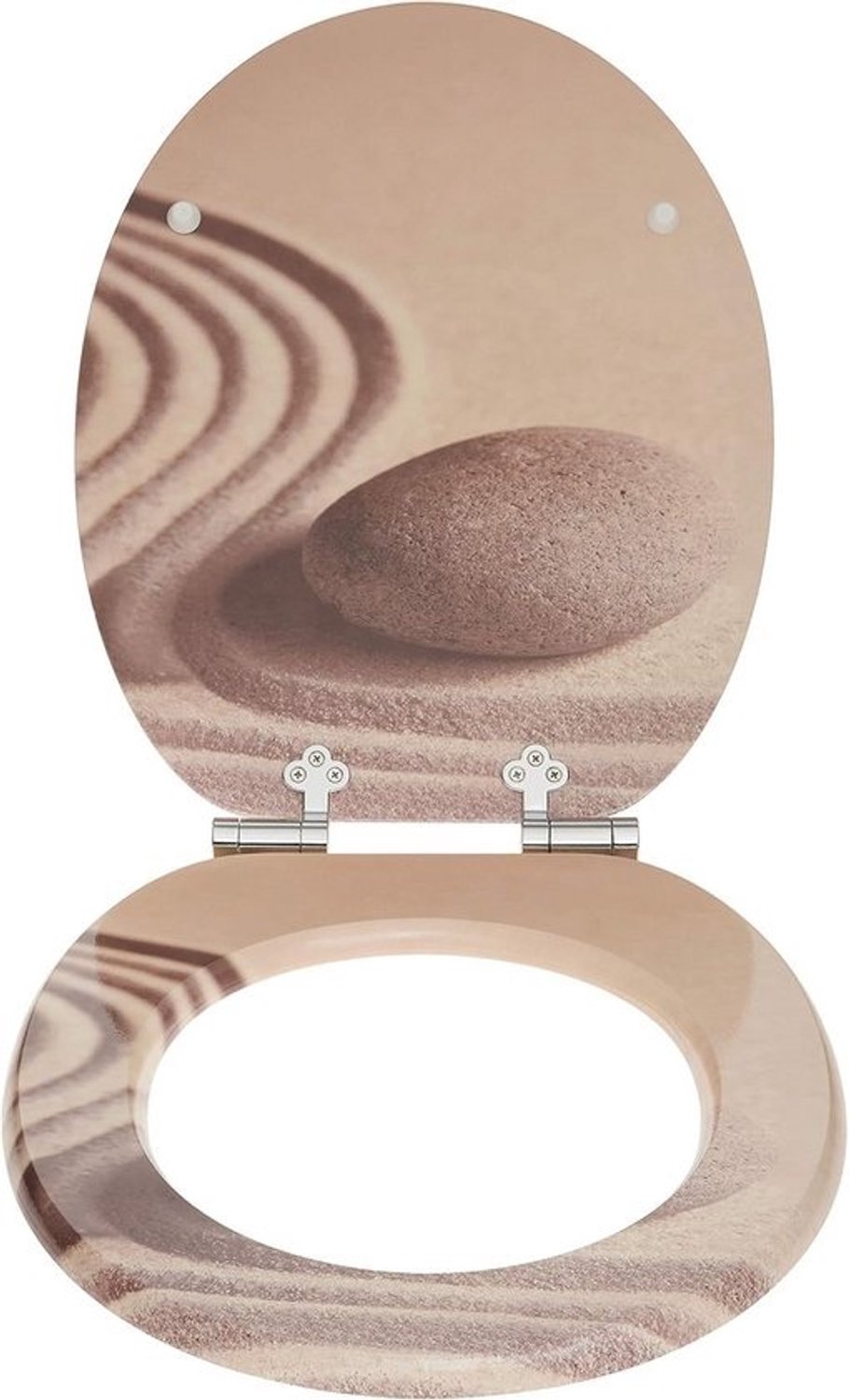 Houten toiletbril - met softclosemechanisme - antibacterieel oppervlak
