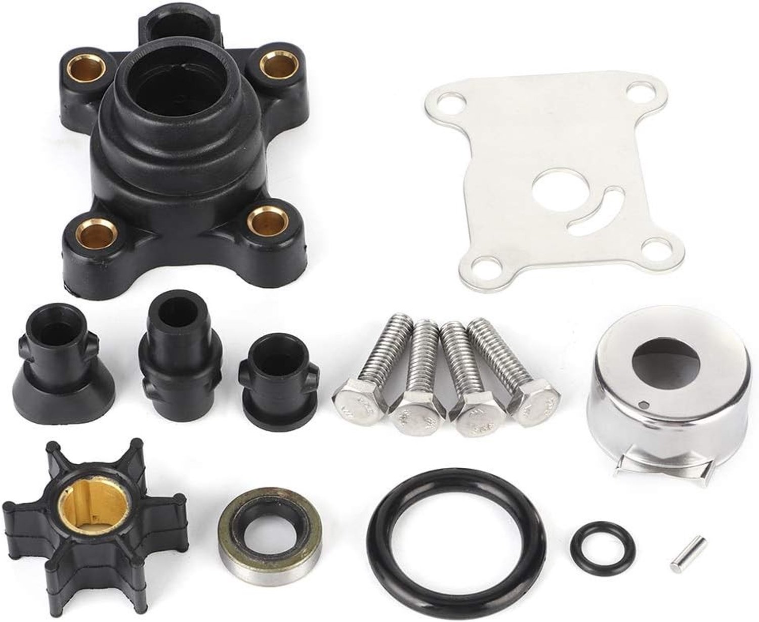 Reparatieset voor Waterpomp Impeller voor 9.9 Hp en 15 Hp Buitenboordmotoren - Onderhoud en Vervangingsonderdelen