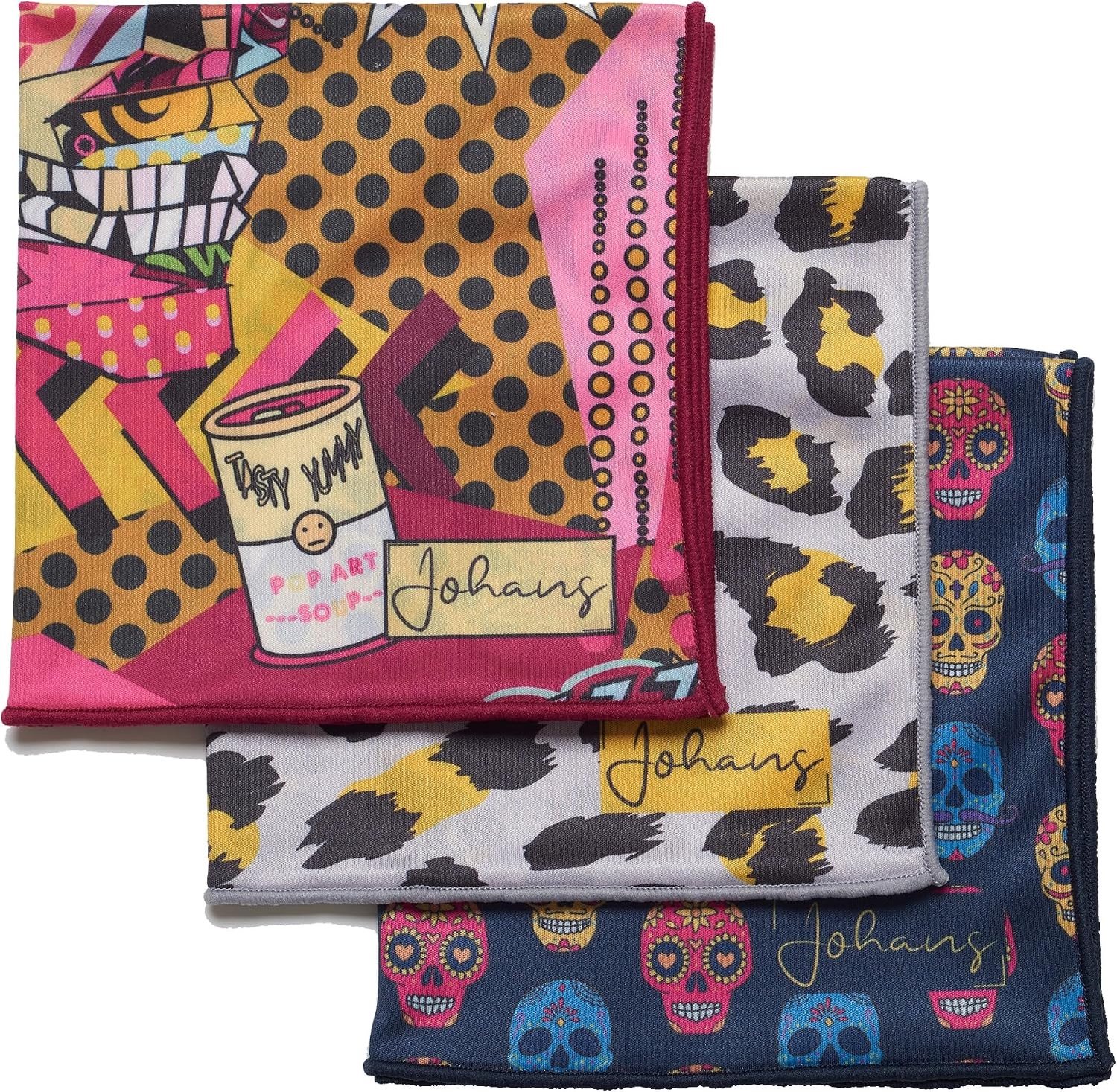 XXL Microvezeldoek - Johans - 30 x 30 cm - Hoogwaardige Microvezels - Voor Smartphone, Tablet en Bril