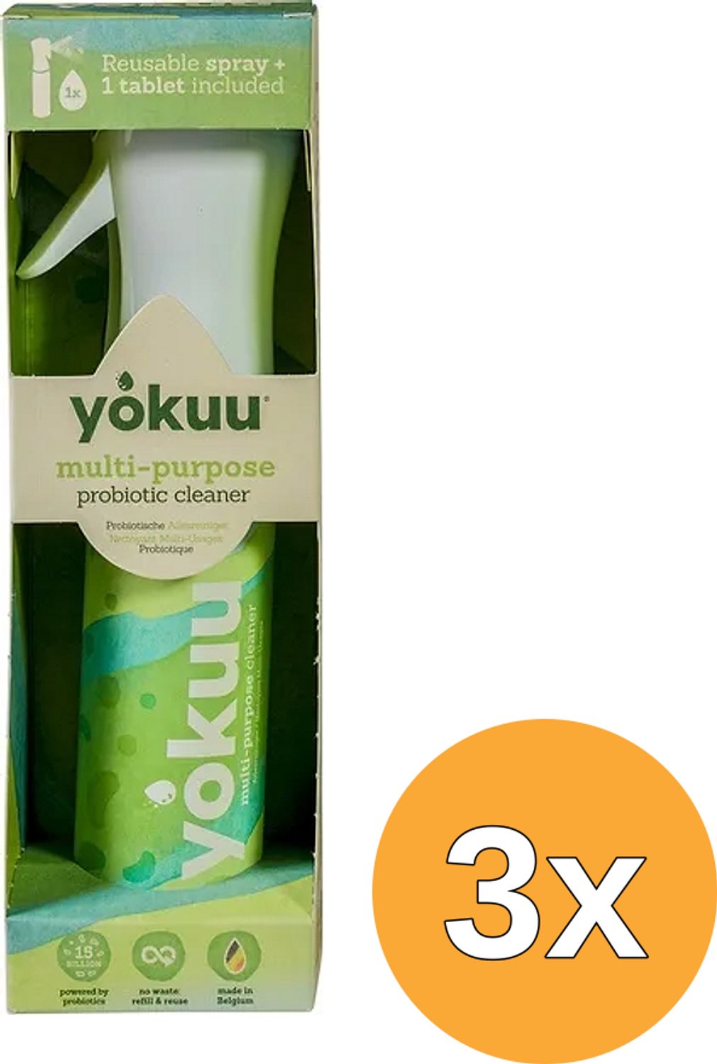 3x Yokuu Allesreiniger Startkit (1 stuks)