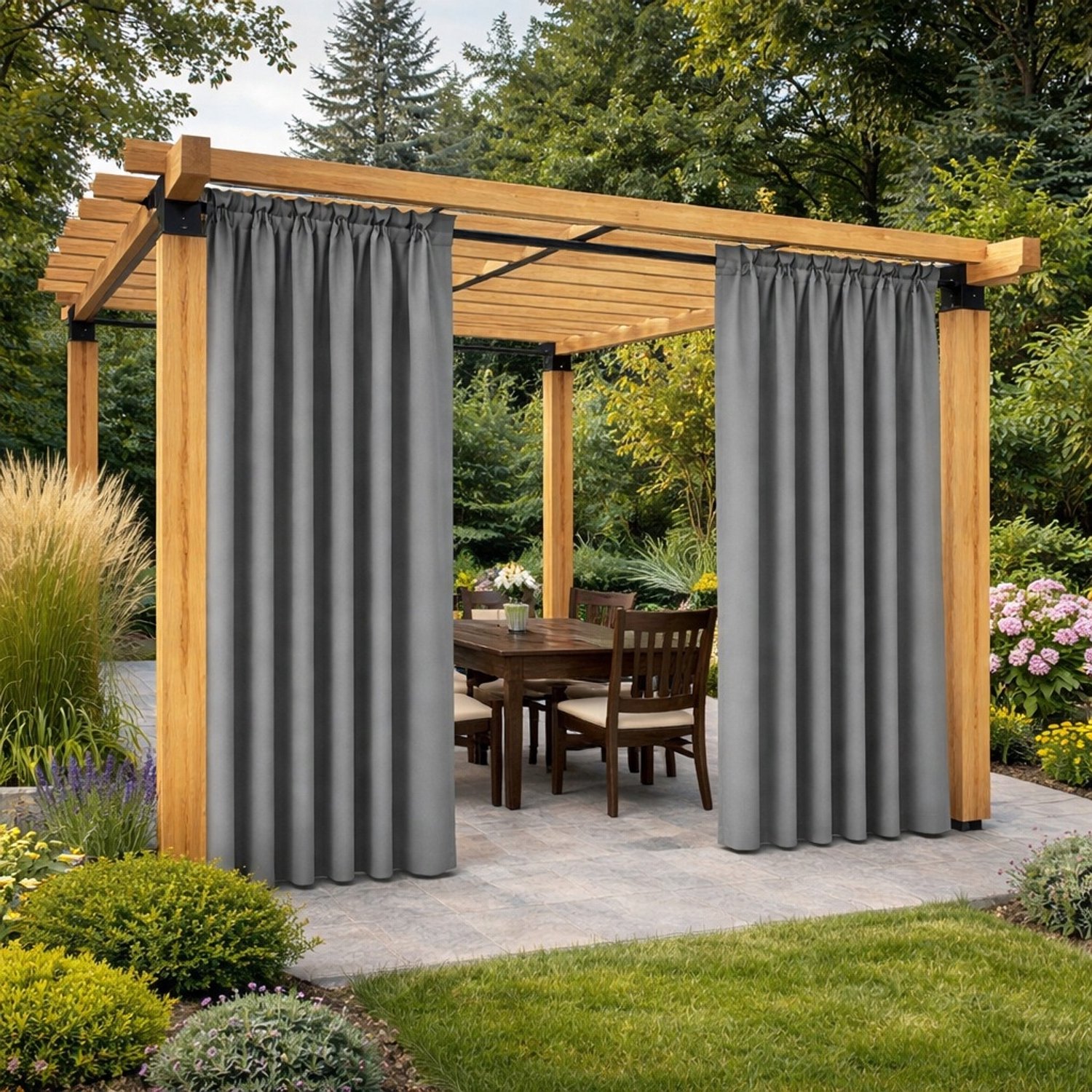 Waterdichte Tuindoek Gordijn 155x220 cm voor Terras & Tuinhuis