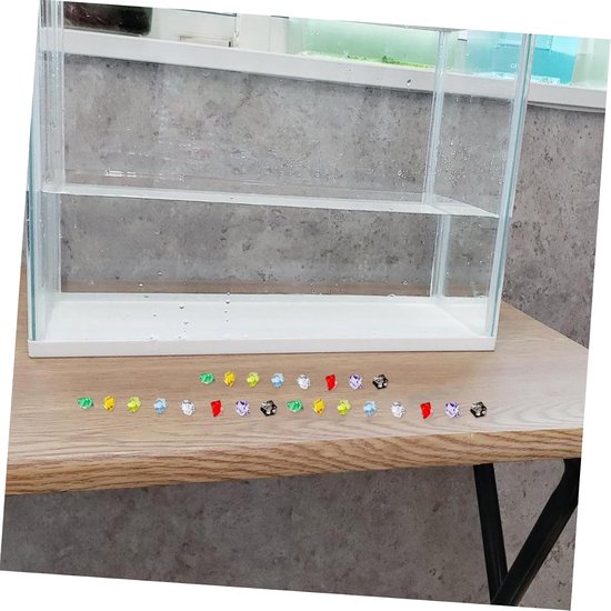 200 Stuks Mixkleurige Acrylstenen Vaasvullers Onregelmatige Gebroken Ijsrotsen voor Partytafels Viskwekerij Tafelaankleding Displays — afbeelding 3