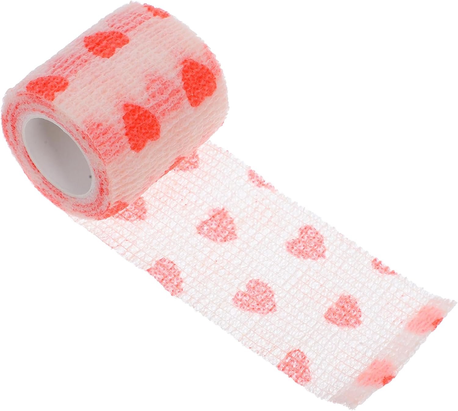 Happyyami Verband Voor Honden Zelfklevend Verband Voor Wonden Verwondingen Van Kittens Tot Puppys Beentape Enkelverstuikingen Rood