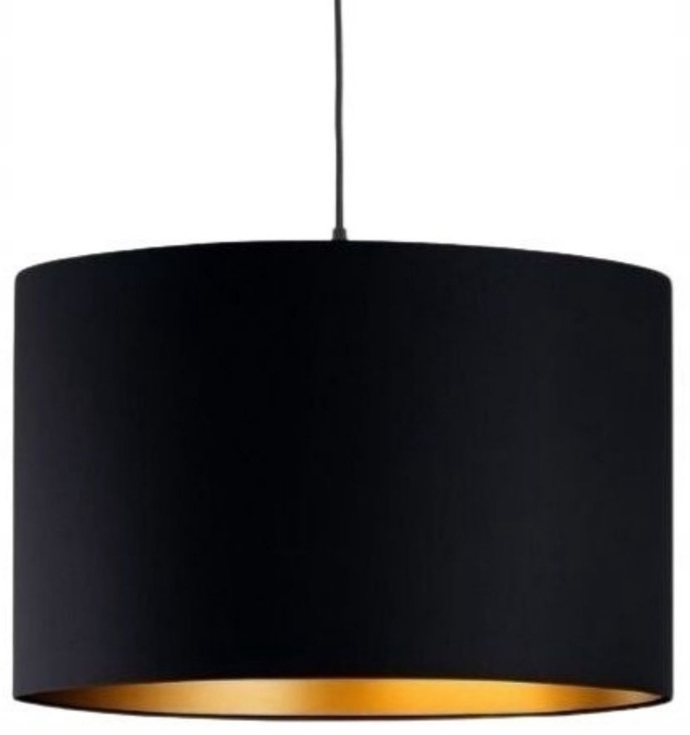 Luxe zwarte ORO Deluxe hanglamp met open geweven kap, 30cm