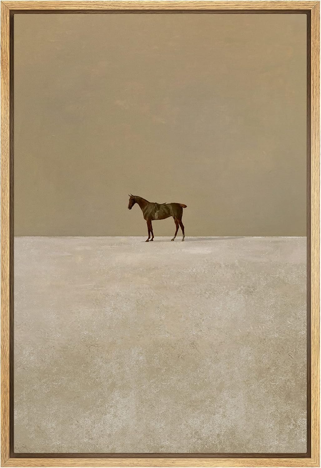IDEA4WALL Canvas Print Wall Art Meisjes Slaapkamer Decor Trendy Paard Portret Posters Dieren Illustraties Moderne Kunst Rustieke Landschappelijke Slaapzaal voor Woonkamer, Slaapzaal voor Woonkamer,