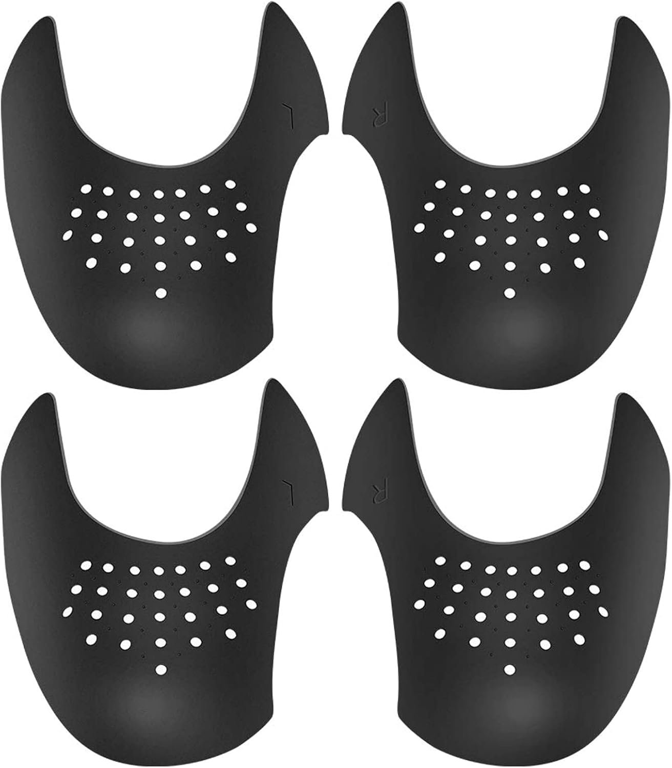 2 paar schoenen vouwbeschermer teendoos, voorkomen dat sneakerschoenen kreukbeschermer voor mannen en vrouwen